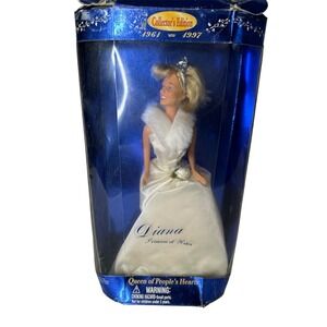 Princess Diana Collector Doll Queen of‎ Peoples Hearts 1961 1997 Limited Edition